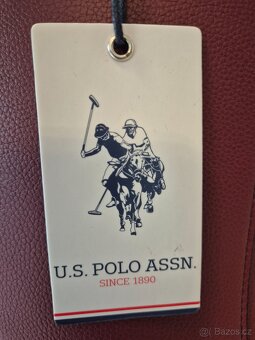U.S.Polo Assn. kabelka Winterberry Shopping Burgundy - 9