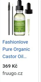 Ricinovy olej kapomi castor oil na růst očních řas péče - 9