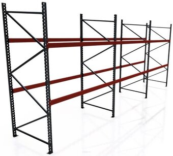Paletové regály výška 250 cm - 9