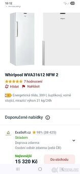 Whirpool No Frost (šířka 71cm) - 9