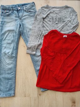 Oblečení holka vel. 128 - 9