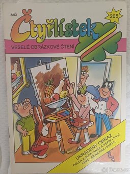 Časopis Čtyřlístek (dobrý stav) - 9