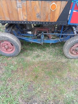 Prodám traktor domácí výroby 4×4 motor Trabant - 9