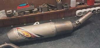 Honda crf 450 2009 výfuk fmf 4.1 titan se svodem - 9