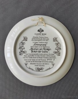 Nádherný sběratelský porcelánový talíře Rosenthal Porzellan - 9