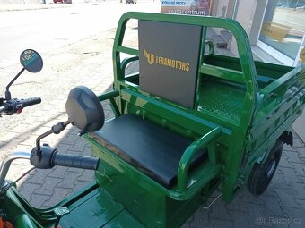Elektrická pracovní tříkolka Cargo G1 1000W COC zelená - 9