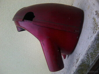 Jawa-čz 175/356-podsedlové plechy,kryty reflektoru a motoru. - 9