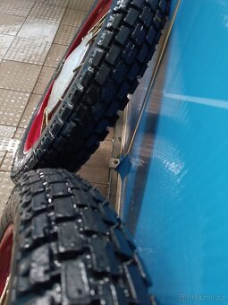 Pneu 3.75-19 i-40 duše pásek pod duši Dněpr Ural M72 K750 - 9