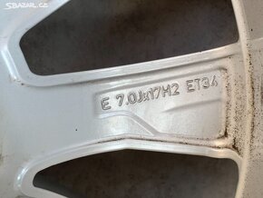 Originální kola AUDI Q5 5x112 R17 ZIMNÍ PNEU č.H22 - 9