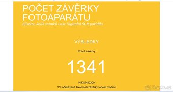 Nikon D300 pouze 1341 expozic NEPOUŽÍVANÝ - 9