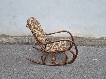 KRÁSNÉ STARÉ HOUPACÍ KŘESLO - THONET - 9