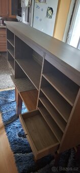 Dřevěný nástavec na stůl Hemnes - 9
