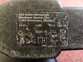 Příklepová Aku vrtačka AEG Lok-Tor 18V za 1 500,-Kč - 9