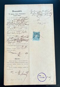 Soubor historických notářských dokumentů - 9