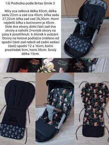 Podložka do kočárku, nové, šití na zakázku, ceny od - 9
