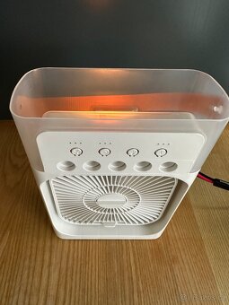 Stolní větrák ventilátor s možností chladivé vodní mlhy NOVÝ - 9