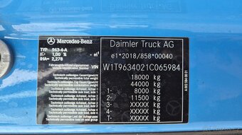 MERCEDES-BENZ ACTROS 1848 LSRL GIGA SPACE EURO 6 - 9