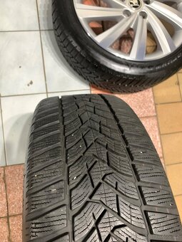 Alu kola Škoda R18 5X112 ZIMNÍ PNEU 225/45 R18 TOP STAV - 9
