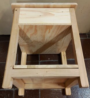 Stolička s úložným prostorem,,, - 9