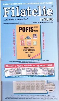 časopis - Filatelie od r. 1989 do r.2012 - 9