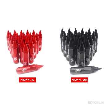 JDM matice na kola o rozměru M12x1.5 a M12x1.25 - 9