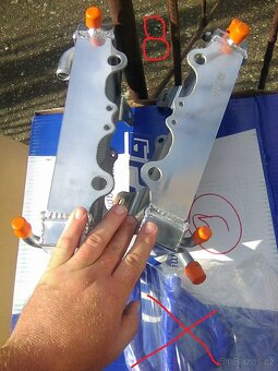 yamaha yz a wr 250 f 06-09 chladice - 9