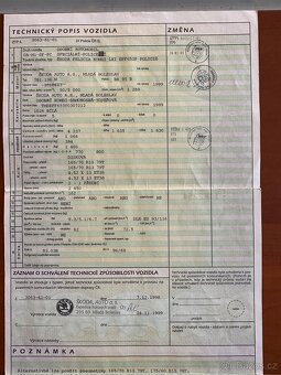 Škoda felicia originál policejní - 9