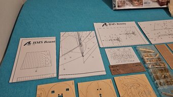 Model lodi / Nová H.M.S. Bounty / 1:48 Pouze rozbalená - 9