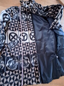 Kabát vlněný dámský kabát vel. XXL - 9