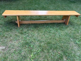 Ribstol s lavici - 9