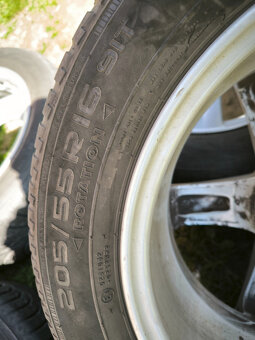 4x alu (5x114,3) zimní pneu 205/55 r16 (5,5-6 mm) - 9