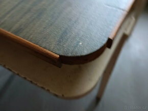 starý kuchyňský stůl židle dřevěné na chalupu chatu aj. - 9