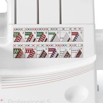 overlock-coverlock Singer Professional 5 - 14T968 - 9