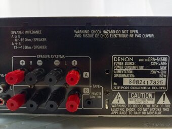 DENON DRA-545 RD zesilovač s rádiem - 9
