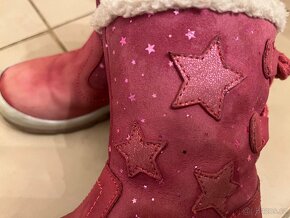 detske kožené kozacky 29 Lasocki stelka 19 cm - 9