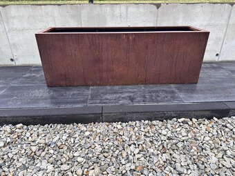 Kvetináč Corten - Vyvyseny zahon - 9