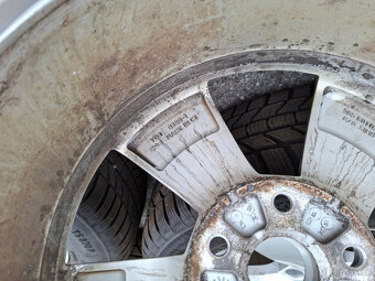 Orig. zimní alu Škoda 5x112 - Continental 215/65 R17 Kodiaq - 9