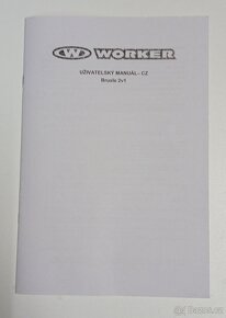 Brusle WORKER 2v1, velikost: 33 - 36 - 9