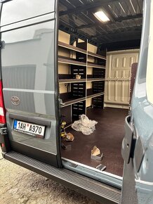 Regály, vestavba do Dodávek ,furgon, CNC výroba - 9