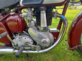 Bsa B33 500 ohv, bílé TP SPZ r.v. 1953 - 9