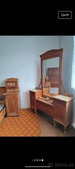 Starožitné noční stolky, 2 ks - 9