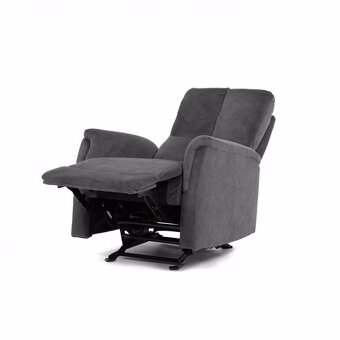 Polohovací křeslo, kojící křeslo šedá, látka, TV-S8449 GREY2 - 9