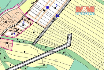 Prodej pozemku k bydlení, 5689 m², Rudimov - 9