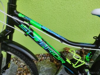Značkové dětské kolo SUPERIOR 24" (černá/zelená) - 9