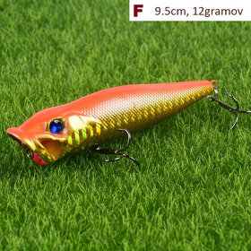 hladinové voblery, poppery 9.5cm - 9