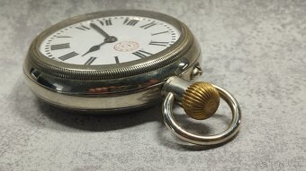 Velmi staré a velké kapesni hodinky - 127g - 9