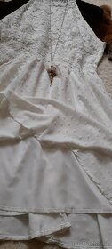 Shein krajkové bílé šaty - 9