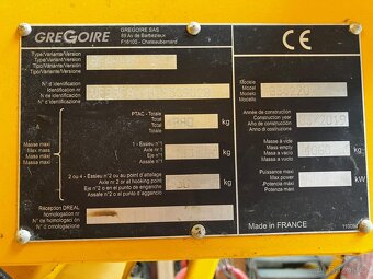 Grégoire G3.220 tažený sklízeč hroznů - 9