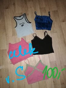 Trička crop topy divci - 9