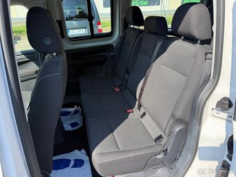 VW CADDY MAXI 2,0 TDI - 75KW, 7 MÍST, PARK. SENZORY - 9